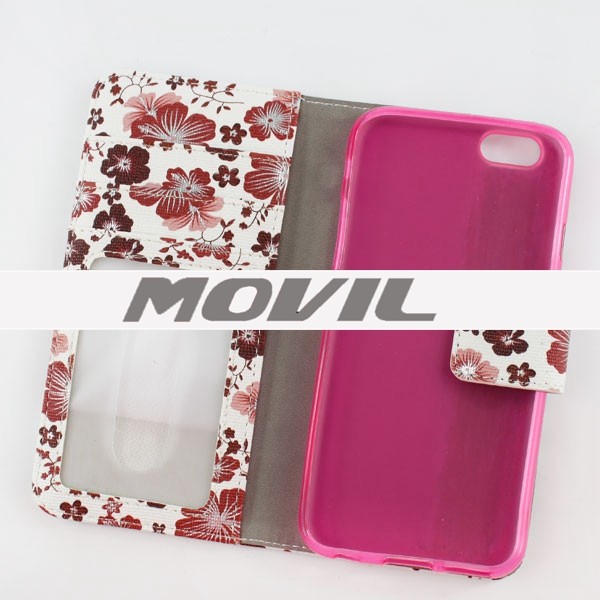 NP-1984 PU  leathe funda para Apple iPhone 6-2